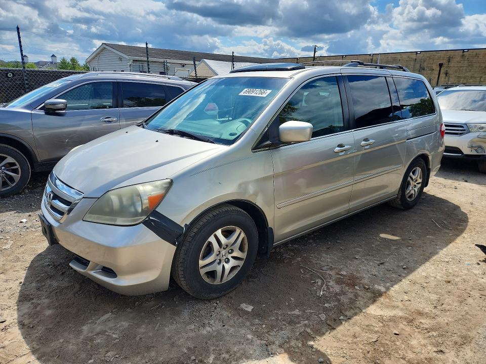 HONDA ODYSSEY 2007 with VIN 5FNRL38737B414676 - Photo from auction