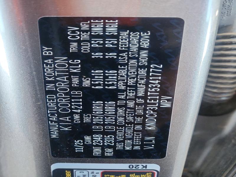 Photo 14 from auction – 2026 KIA NIRO with VIN KNDCP3LE1T5341772