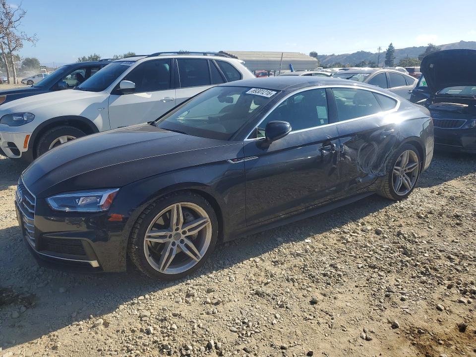AUDI A5 2018 with VIN WAUENCF50JA128033 - Photo from auction