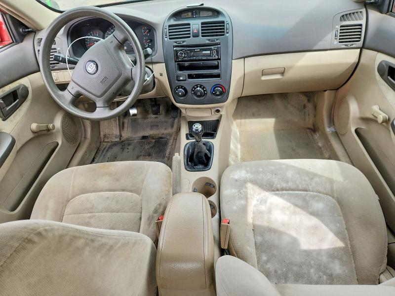 Photo 8 from auction – 2005 KIA SPECTRA with VIN KNAFE121755205006
