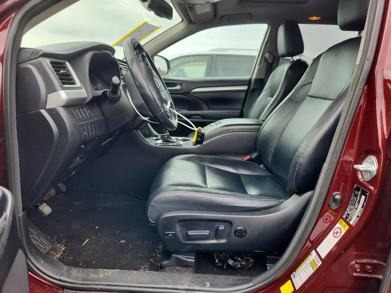 Photo 7 from auction – 2015 TOYOTA HIGHLANDER with VIN 5TDJKRFH3FS221484