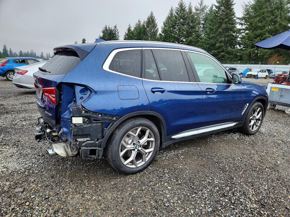 Photo 3 from auction – 2021 BMW X3 with VIN 5UXTY5C02M9F31766