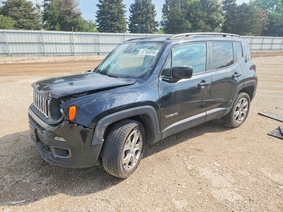 JEEP RENEGADE 2017 مع رقم تعريف المركبة ZACCJBBBXHPF57959 - صورة من المزاد