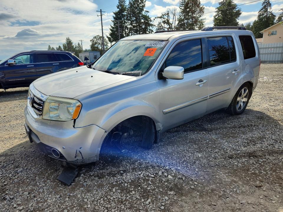 HONDA PILOT 2013 с VIN 5FNYF4H90DB070598 - Снимка от търг