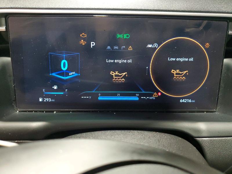 Photo 9 from auction – 2024 HYUNDAI TUCSON with VIN 5NMJFCDEXRH304718