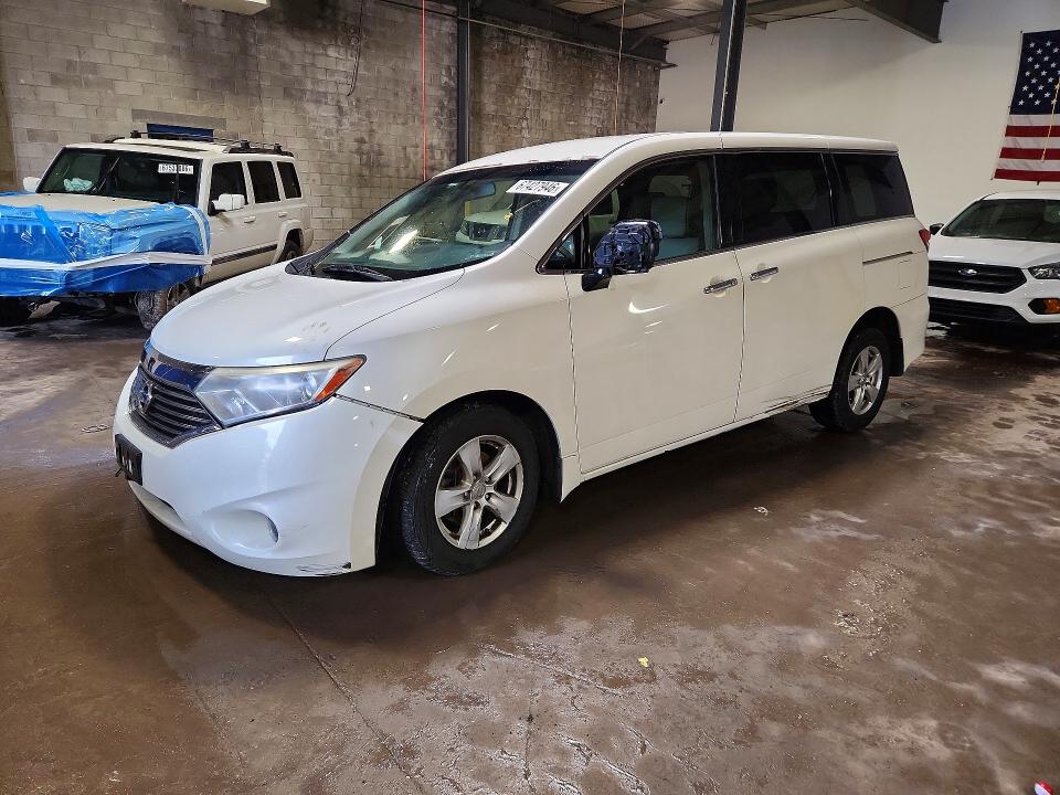 NISSAN QUEST 2015 con VIN JN8AE2KP2F9123321 - Foto de la subasta
