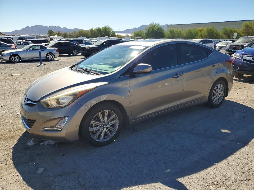 HYUNDAI ELANTRA 2015 with VIN 5NPDH4AE8FH550263 - Photo from auction