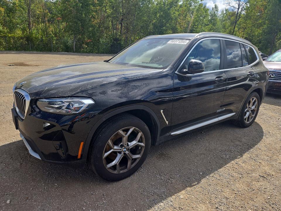 Photo 1 from auction – 2023 BMW X3 with VIN 5UX53DP08P9R62366