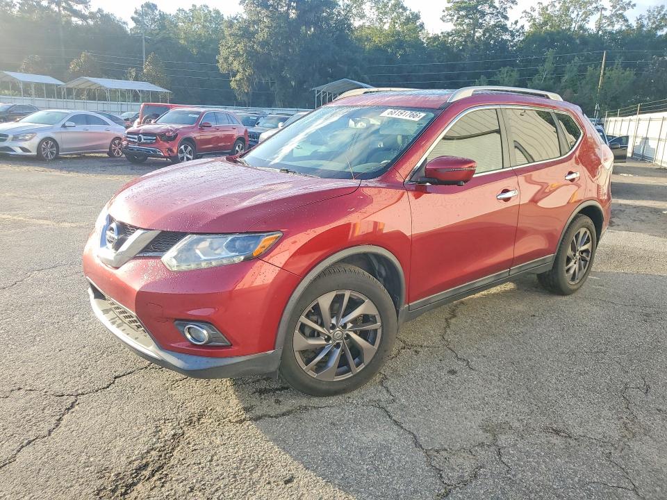 NISSAN ROGUE 2016 with VIN 5N1AT2MT3GC778745 - Photo from auction