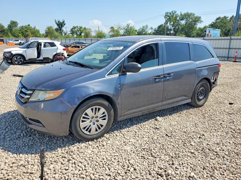 HONDA ODESSEY 2016 with VIN 5FNRL5H23GB168051 - Photo from auction