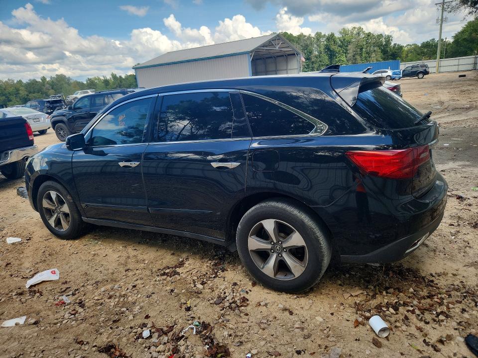 Photo 2 from auction – 2016 ACURA MDX with VIN 5FRYD3H25GB013710