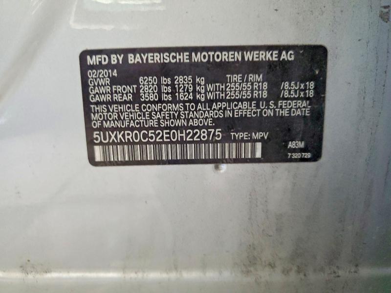 صورة رقم 14 من المزاد - 2014 BMW X5 مع VIN 5UXKR0C52E0H22875