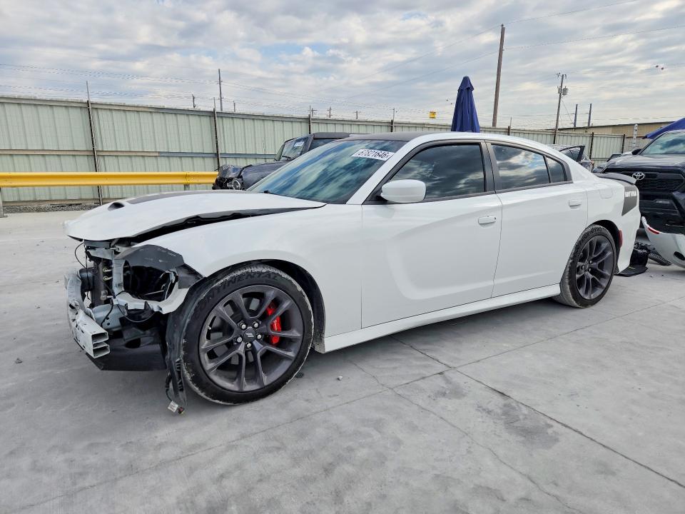 DODGE CHARGER 2022 with VIN 2C3CDXCT9NH142001 - Photo from auction