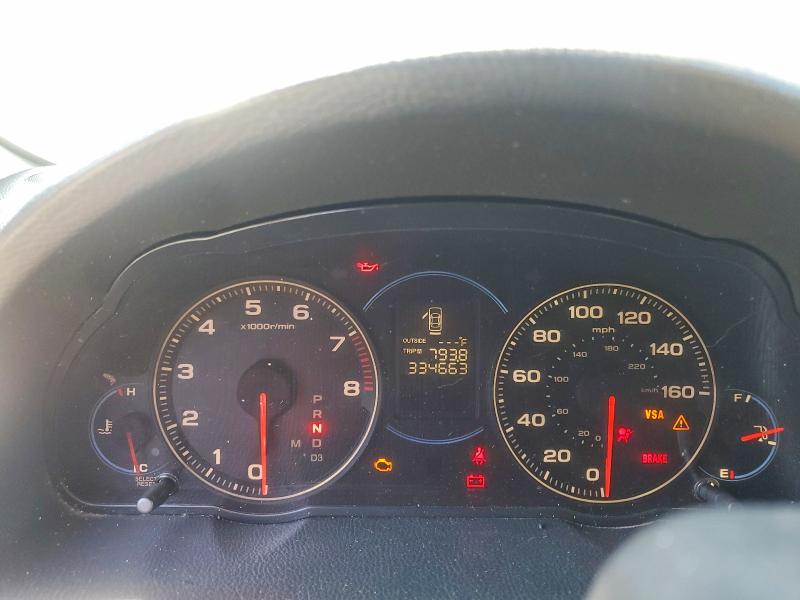 Photo 9 from auction – 2004 ACURA TSX 4D with VIN JH4CL96984C017890