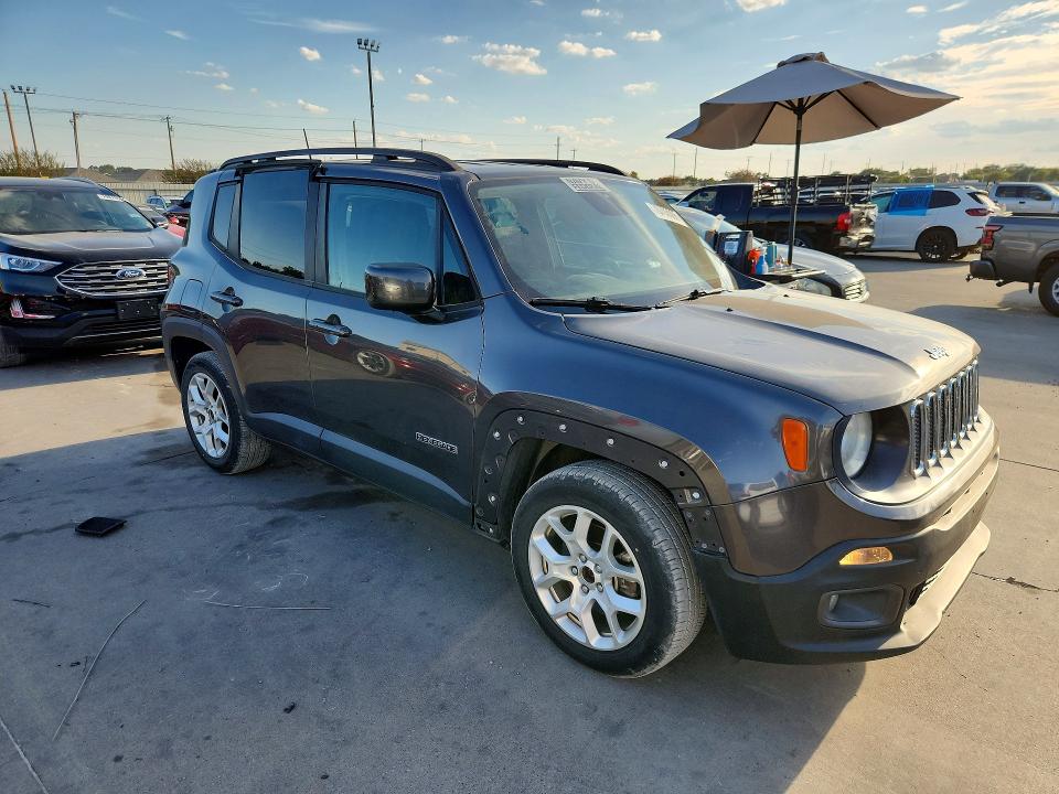 Фото 4 с аукциона – 2018 JEEP RENEGADE с VIN ZACCJABB5JPJ40116