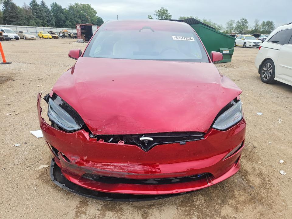 Photo 5 from auction – 2024 TESLA MODEL X with VIN 7SAXCAE56RF443223