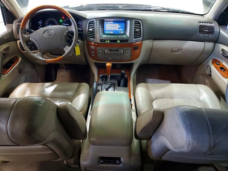 Photo 8 from auction – 2004 LEXUS LX 470 with VIN JTJHT00W343543665