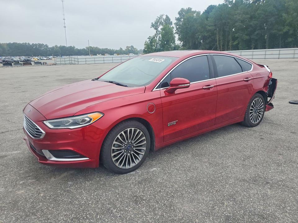 FORD FUSION 2018 with VIN 3FA6P0PU3JR123314 - Photo from auction