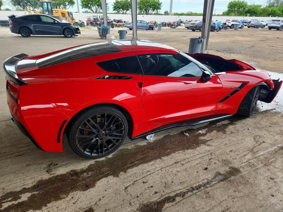 Photo 3 from auction – 2015 CHEVROLET CORVETTE with VIN 1G1YK2D76F5122074