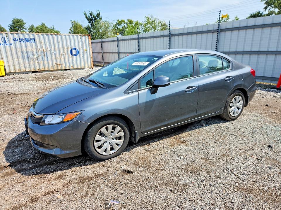 HONDA CIVIC 2012 with VIN 19XFB2F5XCE107958 - Photo from auction