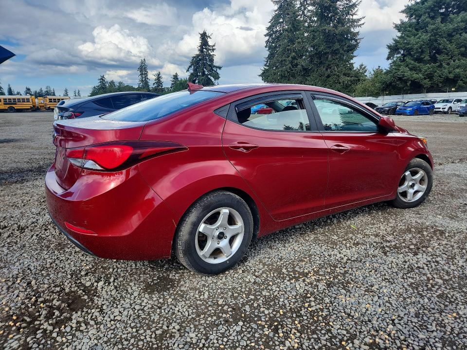 Photo 3 from auction – 2016 HYUNDAI ELANTRA with VIN 5NPDH4AE0GH701775