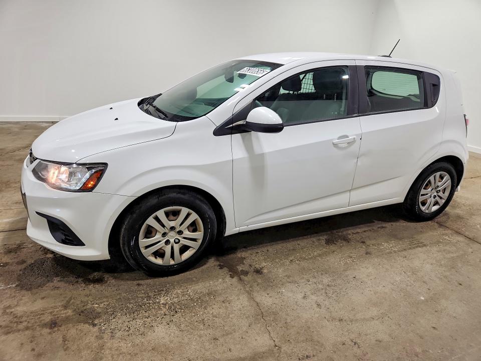 CHEVROLET SONIC 2020 with VIN 1G1JG6SB6L4135782 - Photo from auction