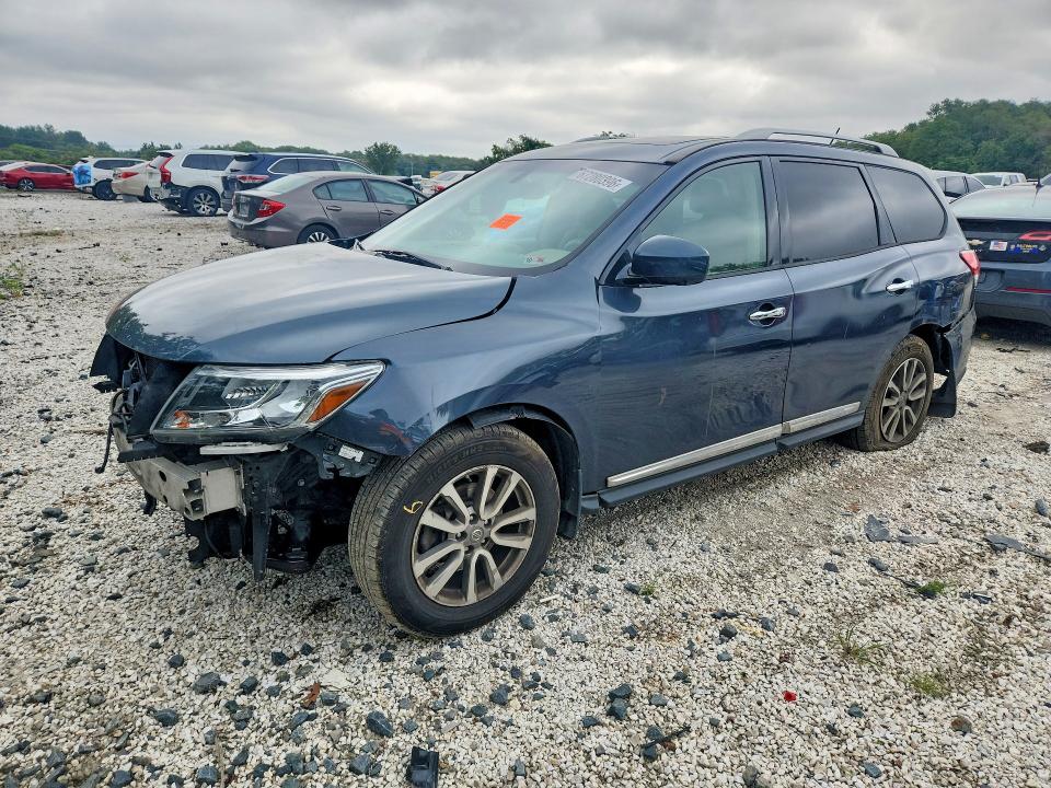 NISSAN PATHFINDER 2015 with VIN 5N1AR2MM3FC607502 - Photo from auction