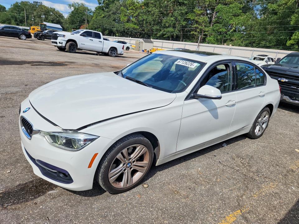 BMW 328 2016 with VIN WBA8E9C51GK646918 - Photo from auction