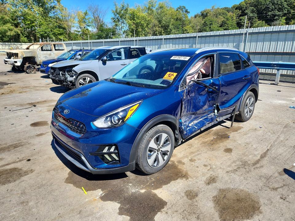 KIA NIRO 2020 with VIN KNDCB3LC7L5450671 - Photo from auction