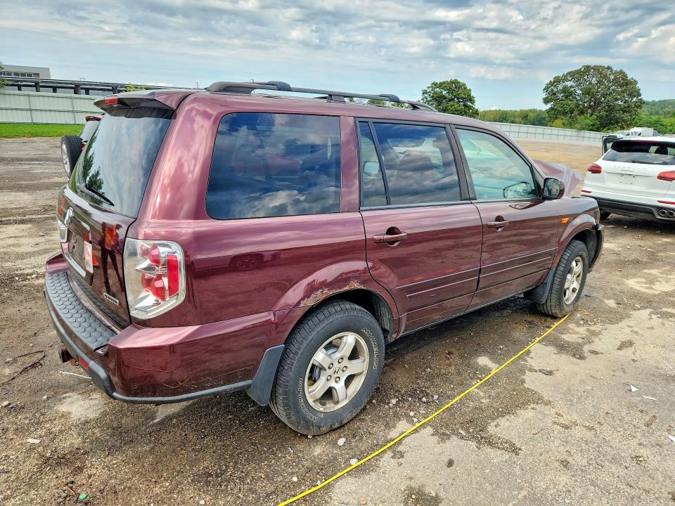 Photo 3 from auction – 2007 HONDA PILOT with VIN 5FNYF18547B025891