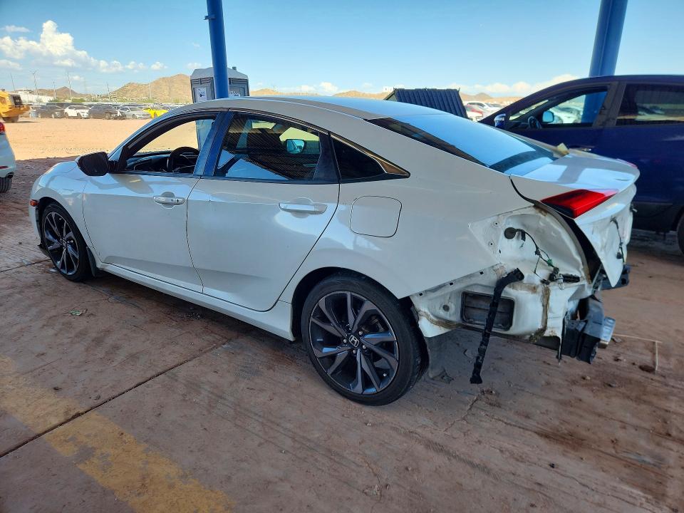 Photo 2 from auction – 2020 HONDA CIVIC with VIN 2HGFC2F88LH506154