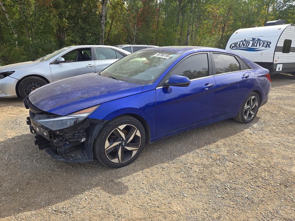 HYUNDAI ELANTRA 2022 with VIN KMHLN4AG2NU248280 - Photo from auction