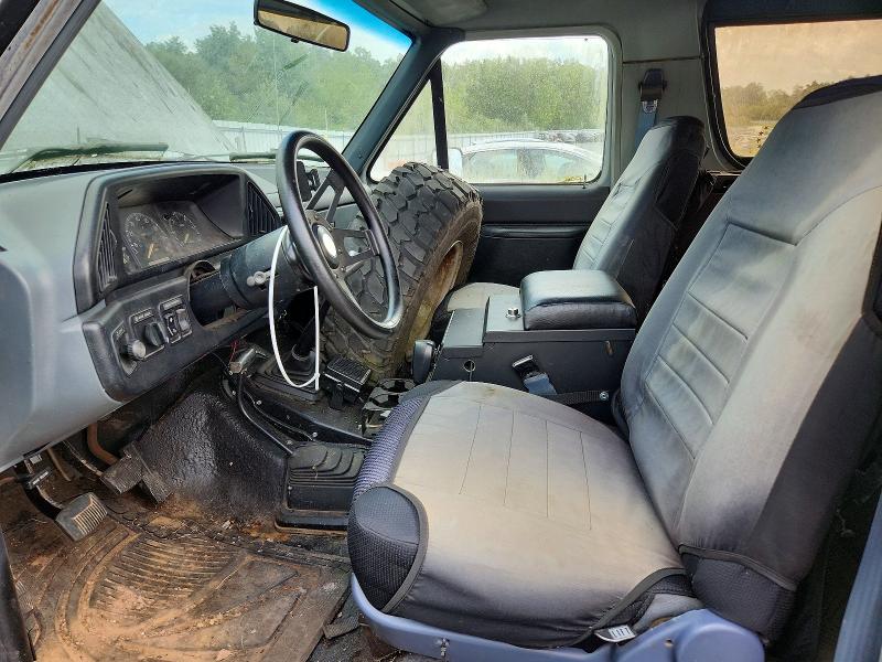 Photo 7 from auction – 1989 FORD BRONCO with VIN 1FMEU15N9KLA18899