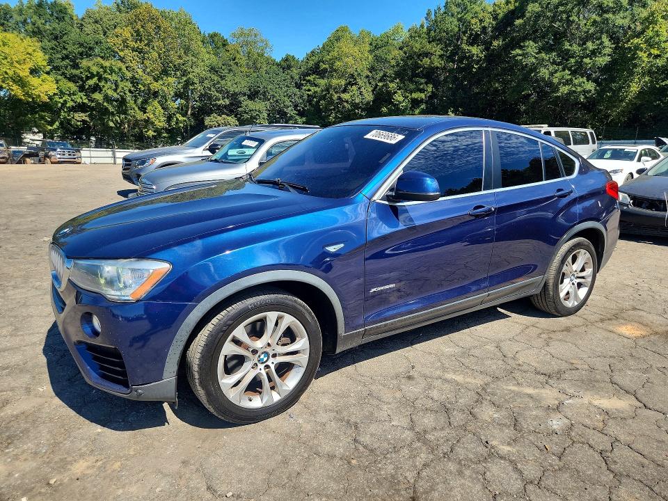 BMW X4 2017 with VIN 5UXXW3C50H0T78304 - Photo from auction