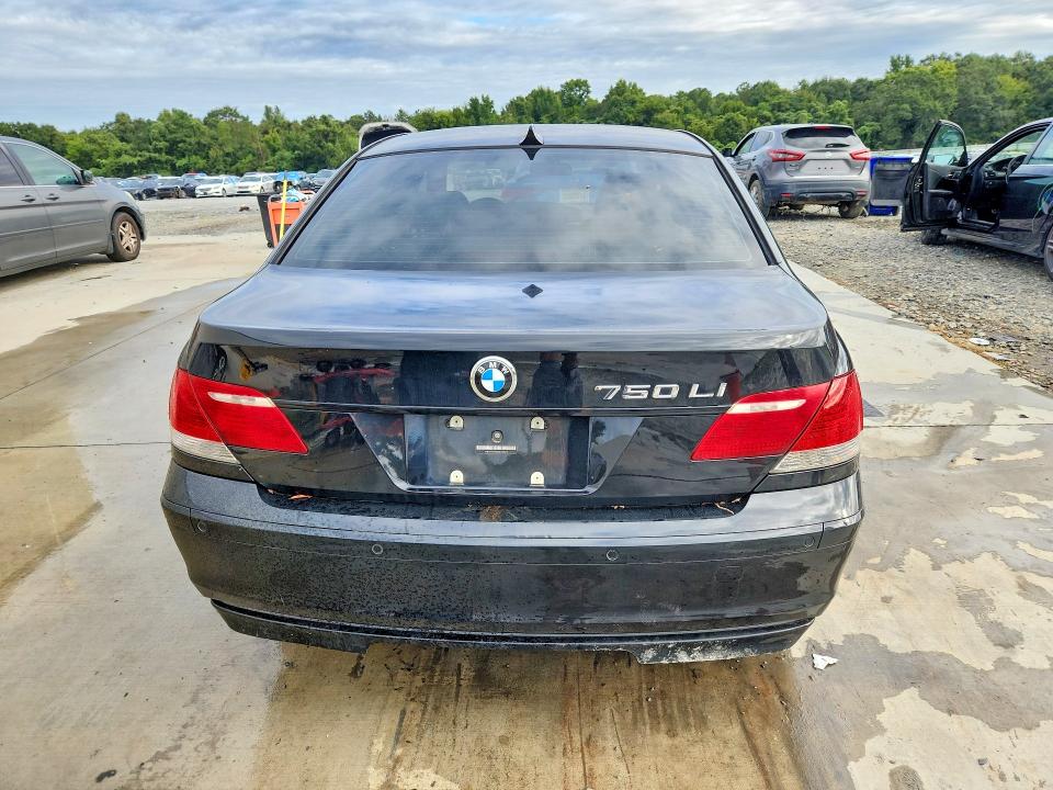 Photo 6 from auction – 2008 BMW 750 with VIN WBAHN83508DT82073