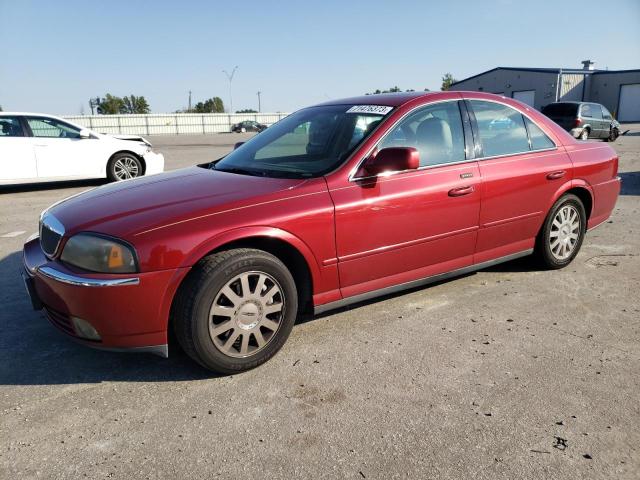 LINCOLN LS 2004 with VIN 1LNHM86S74Y632091 - Photo from auction