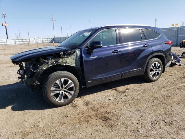 TOYOTA HIGHLANDER 2021 with VIN 5TDHBRCH7MS517933 - Photo from auction
