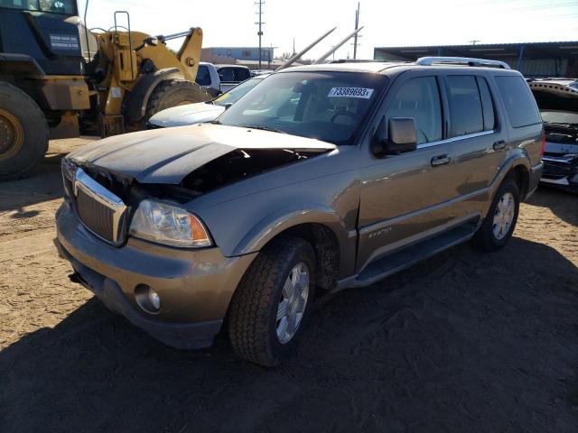Photo 1 from auction – 2003 LINCOLN AVIATOR with VIN 5LMEU78H13ZJ20587