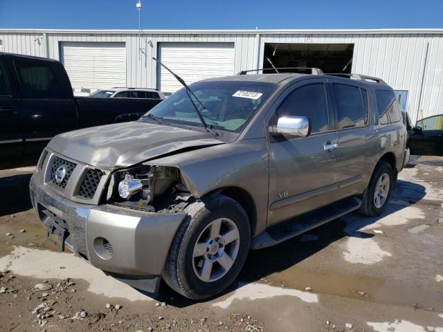 NISSAN ARMADA SE 2006 with VIN 5N1AA08A06N741741 - Photo from auction