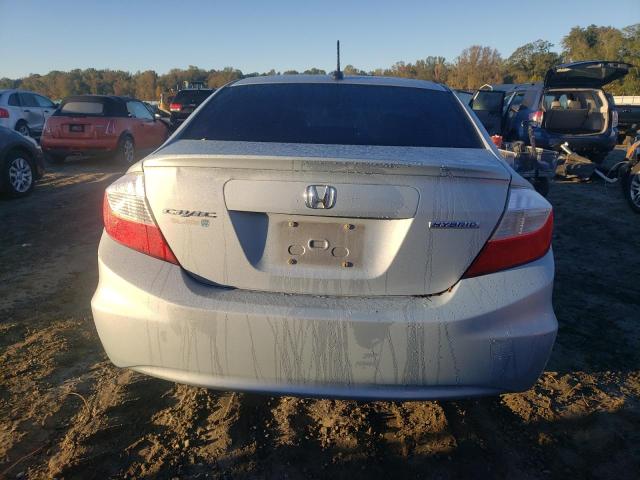 Photo 6 from auction – 2012 HONDA CIVIC HYBR with VIN JHMFB4F37CS009413