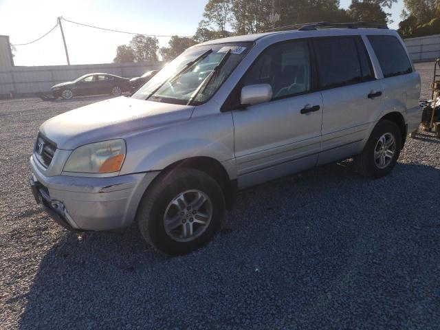 HONDA PILOT 2005 with VIN 5FNYF18415B027764 - Photo from auction