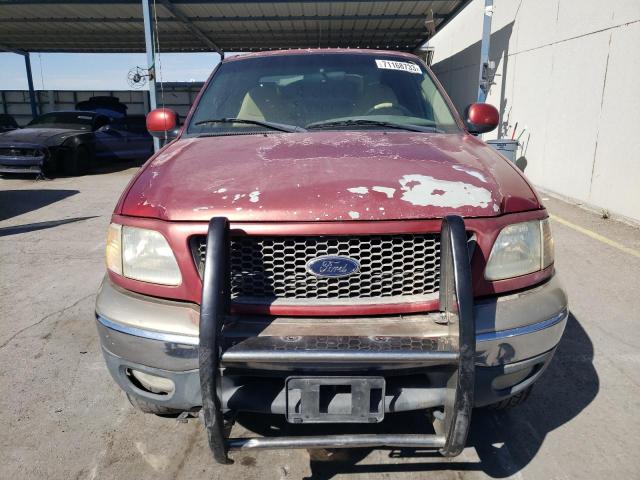 Photo 5 from auction – 2000 FORD F150 with VIN 1FTRX18L1YKA06915