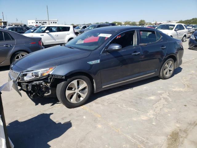 KIA OPTIMA HYB 2014 with VIN KNAGM4AD5E5069009 - Photo from auction