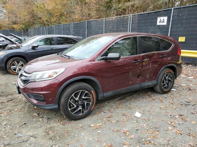 HONDA CR-V SE 2016 with VIN 2HKRM4H4XGH628333 - Photo from auction