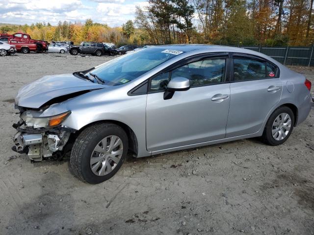 HONDA CIVIC LX 2012 with VIN 2HGFB2F56CH309010 - Photo from auction