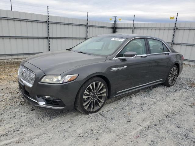 LINCOLN CONTINENTA 2017 with VIN 1LN6L9RP5H5631049 - Photo from auction