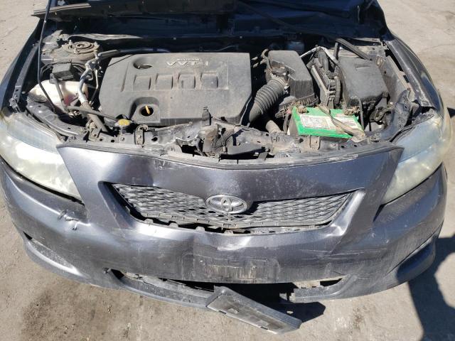 Photo 11 from auction – 2009 TOYOTA COROLLA BA with VIN JTDBL40E79J035743