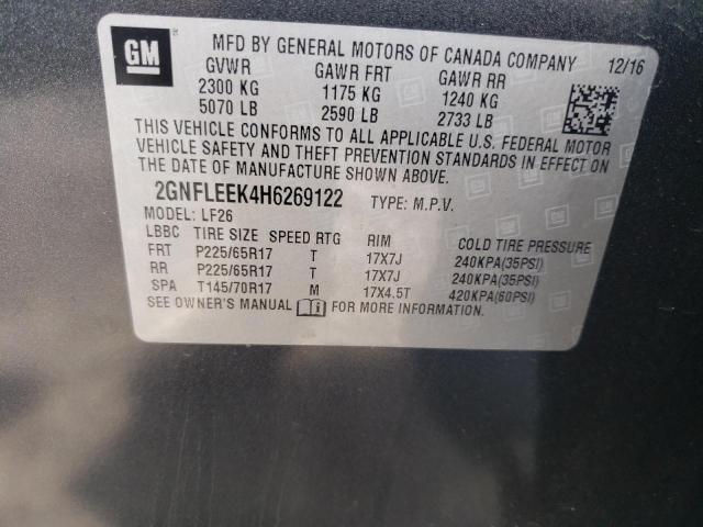 Photo 14 from auction – 2017 CHEVROLET EQUINOX LS with VIN 2GNFLEEK4H6269122