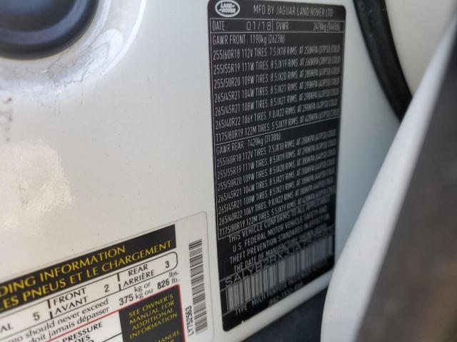 Photo 14 from auction – 2018 LAND ROVER RANGE ROVE with VIN SALYB2RX3JA752563