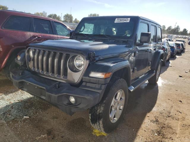 JEEP WRANGLER U 2018 with VIN 1C4HJXDG3JW122429 - Photo from auction